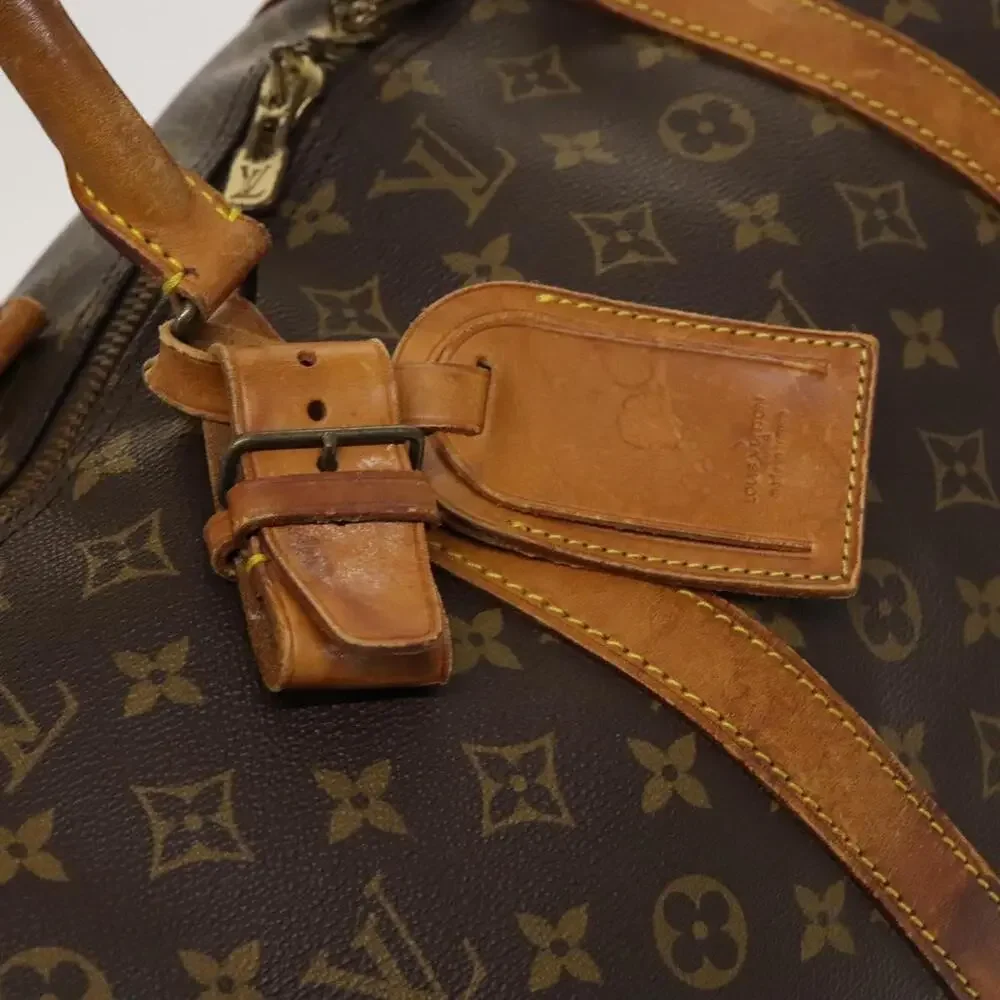 LOUIS VUITTON Monogram Keepall Bandouliere 60 Boston Bag M41412